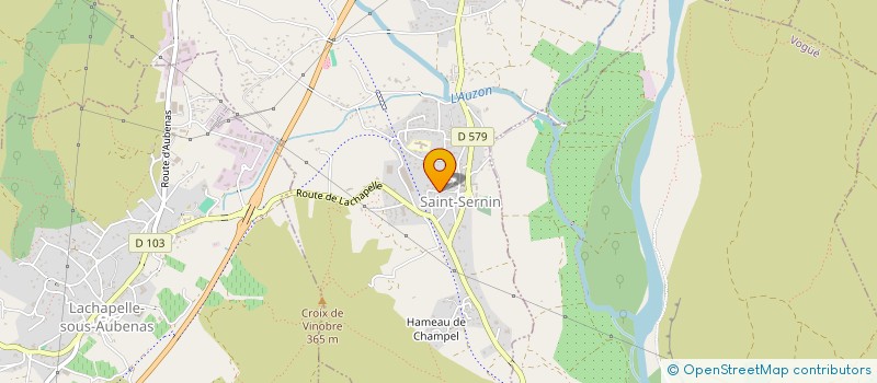 localisation de l'entreprise FOIRE EXPOSITION ARDECHE MERIDIONALE  AUBENAS