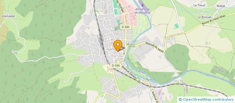localisation de l'entreprise FOIREXPO DE LANGEAC à LANGEAC