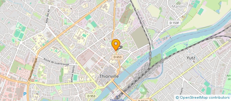 localisation de l'entreprise FOIS ALBERT 1ER à THIONVILLE