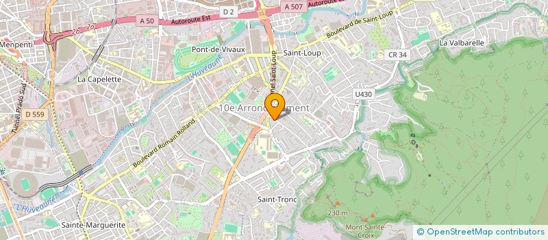 localisation de l'entreprise FOISSARD PROMOTION à MARSEILLE