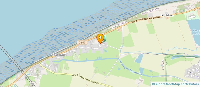 localisation de l'entreprise FOISSEY CONSEIL ASSISTANC PRISE PARTICIP  SANGATTE