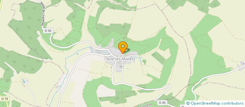 localisation de l'entreprise FOISSY JOLY à NOE-LES-MALLETS