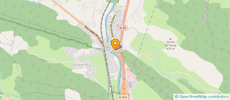 localisation de l'entreprise FOIX COURSE PEDESTRE à FERRIERES-SUR-ARIEGE