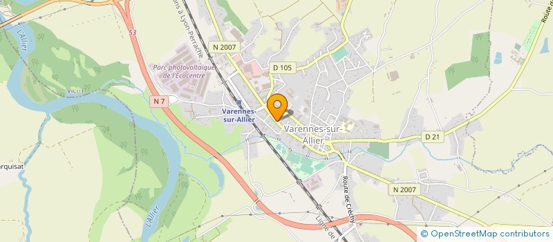 localisation de l'entreprise FOIX FRANCE SA à VARENNES-SUR-ALLIER