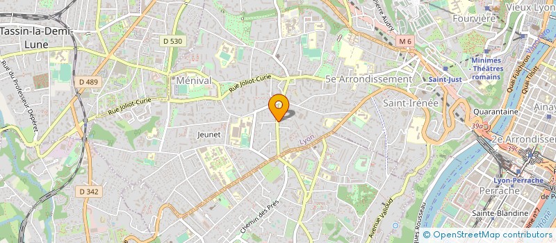 localisation de l'entreprise FOJEP DEVELOPPEMENT à LYON