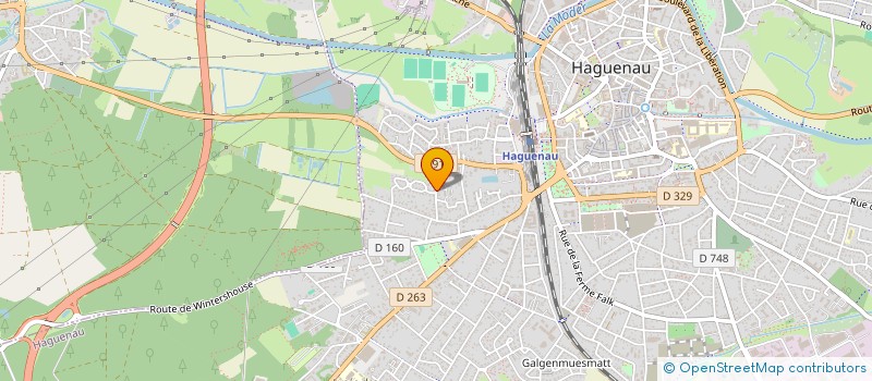 localisation de l'entreprise FOKESA GROOVE à HAGUENAU