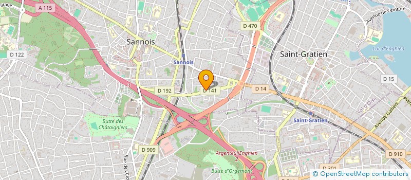 localisation de l'entreprise FOL  SANNOIS