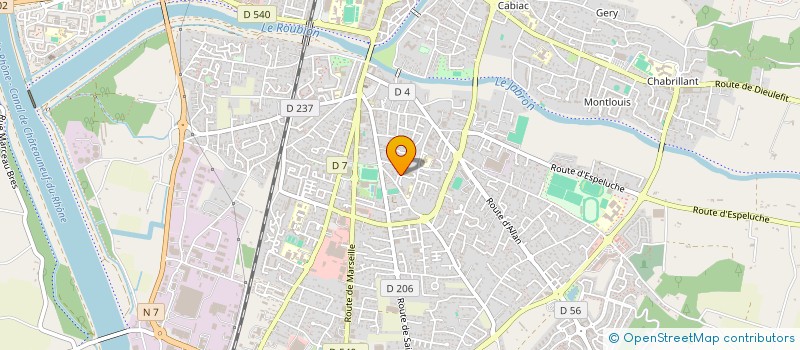 localisation de l'entreprise FOL' COURSE LOGISTIC  MONTELIMAR