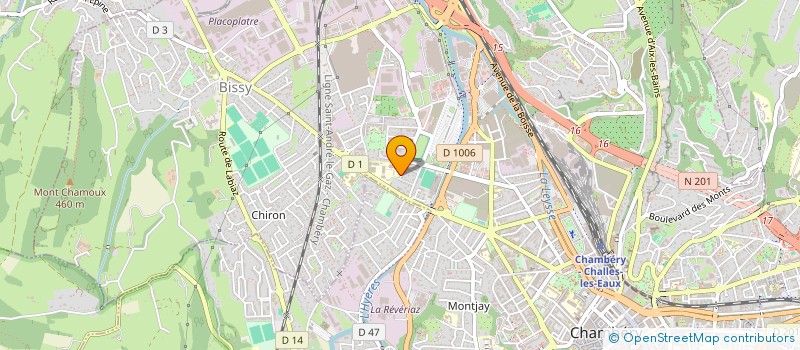 localisation de l'entreprise FOL DE SAVOIE  CHAMBERY