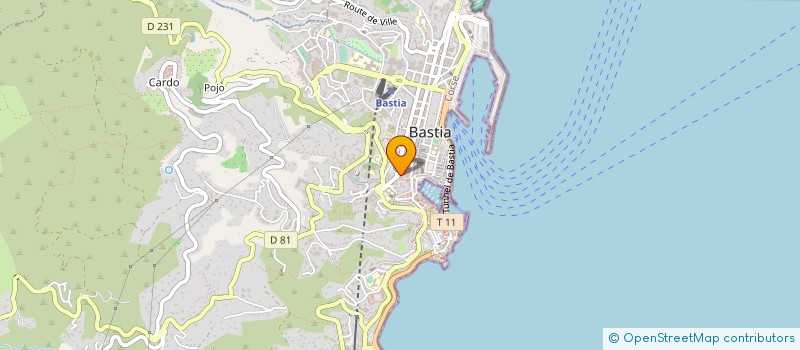 localisation de l'entreprise FOLA FULETTA à BASTIA
