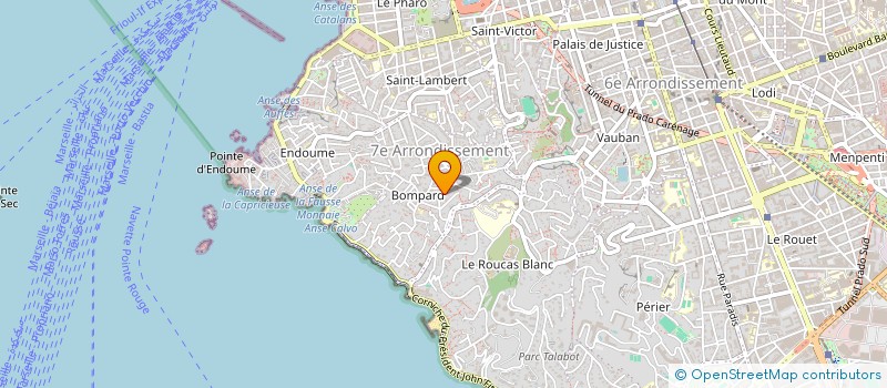 localisation de l'entreprise FOLACCI K à MARSEILLE