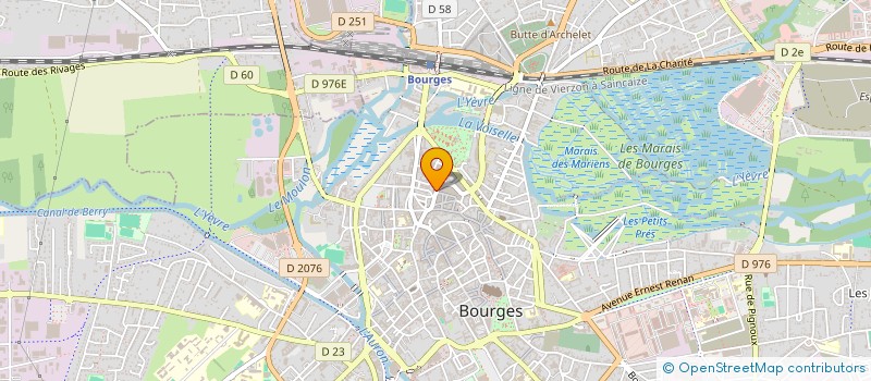 localisation de l'entreprise FOLCLORE E  BOURGES