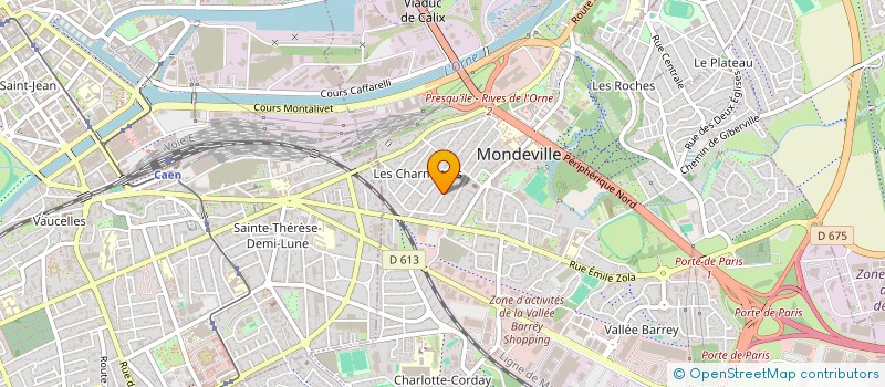 localisation de l'entreprise FOLEGRANDOS à MONDEVILLE