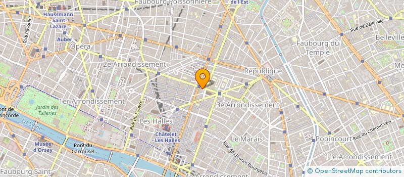localisation de l'entreprise FOLIA à PARIS