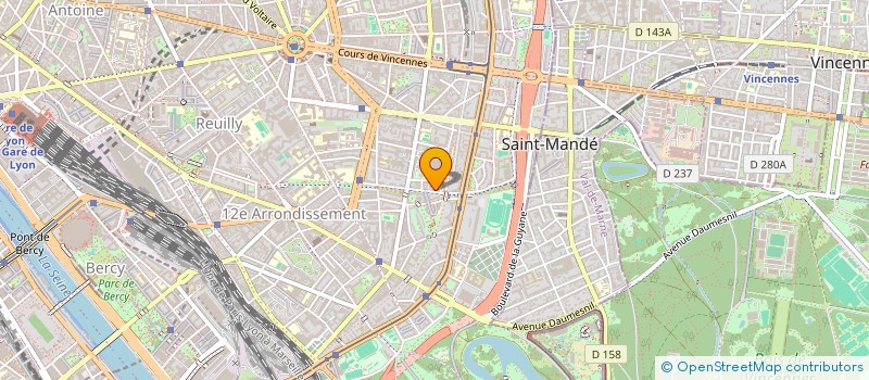 localisation de l'entreprise FOLIA à PARIS