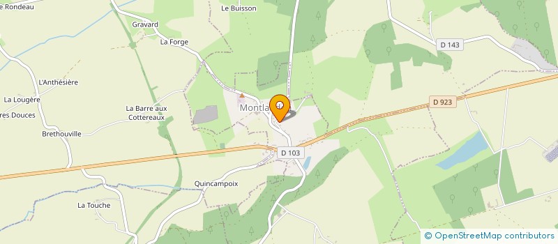 localisation de l'entreprise FOLIAVERT à MONTLANDON
