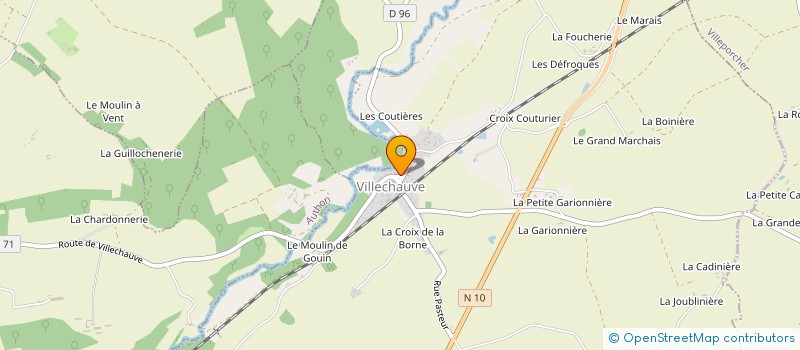 localisation de l'entreprise FOLIE DOUCE à VILLECHAUVE
