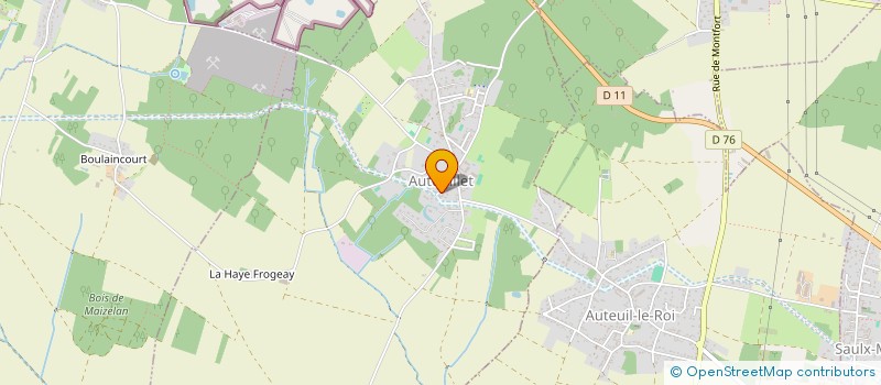 localisation de l'entreprise FOLIE DOUCE HOTELS à VILLIERS-LE-MAHIEU