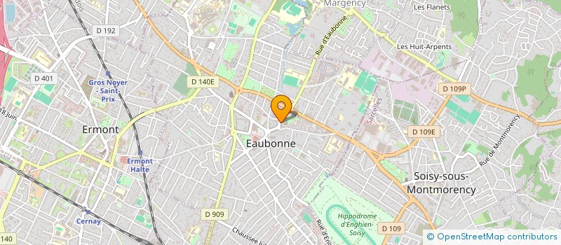 localisation de l'entreprise FOLIE'S SUSHI à EAUBONNE