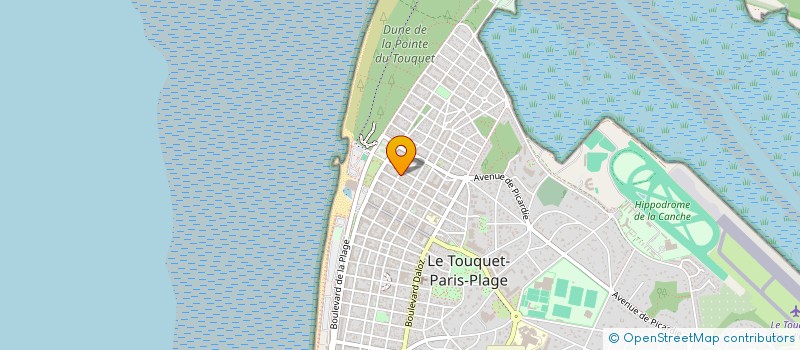 localisation de l'entreprise FOLIES DOUCES à LE TOUQUET-PARIS-PLAGE
