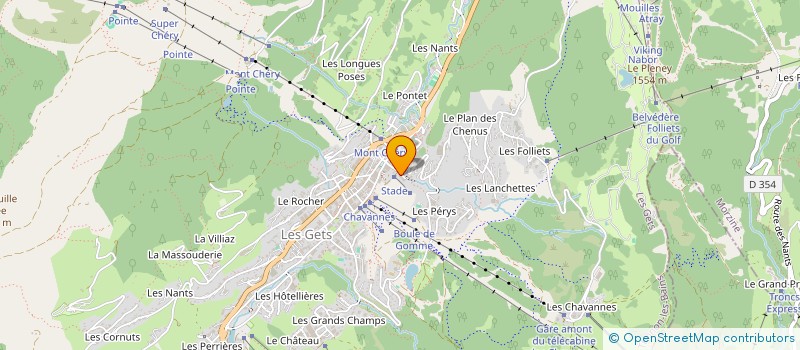 localisation de l'entreprise FOLIES INDIENNES  LES GETS