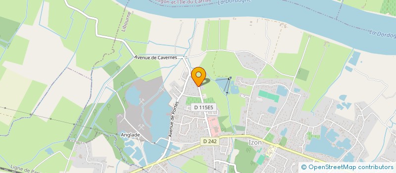 localisation de l'entreprise FOLIES LATINA  IZON