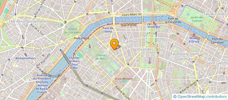 localisation de l'entreprise FOLIES PRODUCTION à PARIS