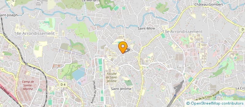 localisation de l'entreprise FOLIFLORE SERVICES  MARSEILLE