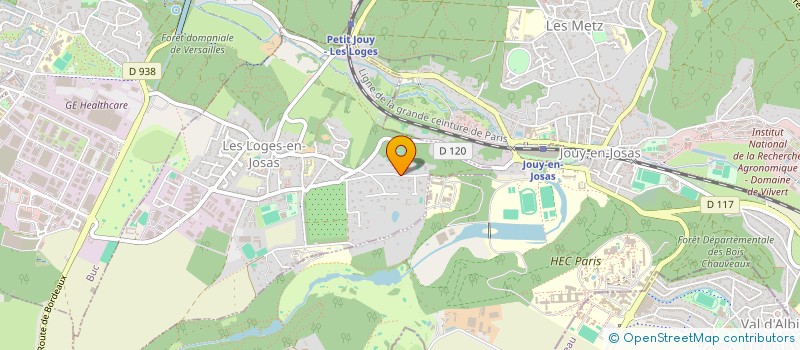 localisation de l'entreprise FOLIFOIREUSES  LES LOGES-EN-JOSAS