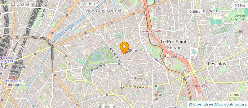 localisation de l'entreprise FOLILA  PARIS