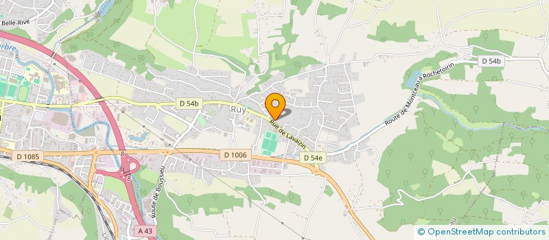 localisation de l'entreprise FOLIO CONCEPT  SAINT-SAVIN