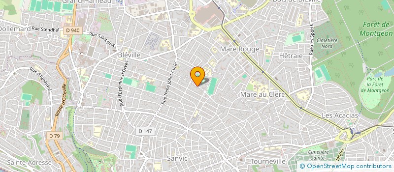 localisation de l'entreprise FOLIOT ELECTRICITE à LE HAVRE