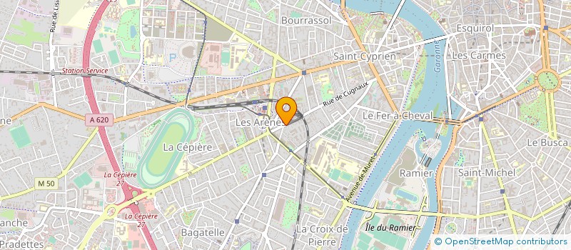 localisation de l'entreprise FOLK AGENCY à TOULOUSE