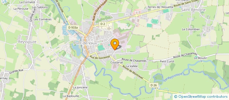 localisation de l'entreprise FOLK EN KELIRE à PONT-DE-VAUX
