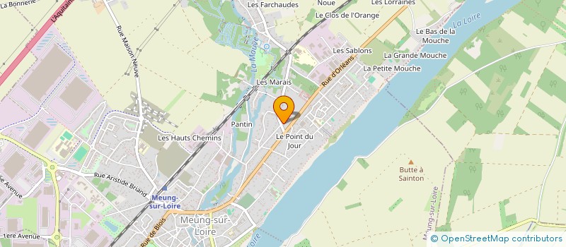 localisation de l'entreprise FOLK EN MEUNG à MEUNG-SUR-LOIRE
