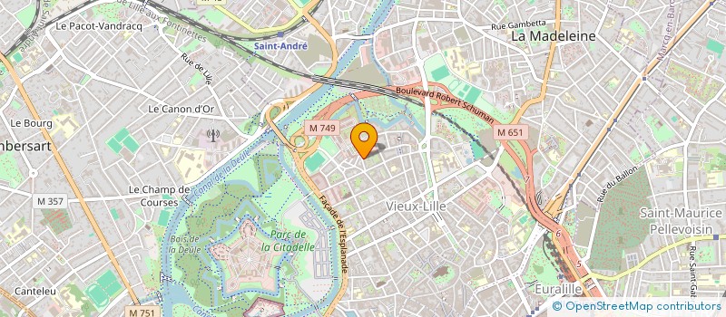 localisation de l'entreprise FOLK U à LILLE