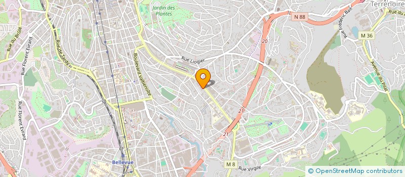 localisation de l'entreprise FOLKCHLORE  SAINT-ETIENNE