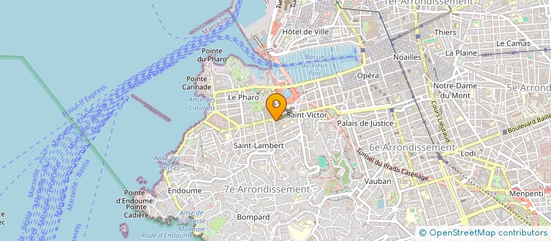 localisation de l'entreprise FOLKET à MARSEILLE