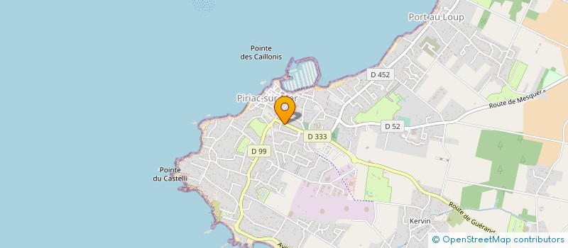 localisation de l'entreprise FOLKLORE DE FRANCE à PIRIAC-SUR-MER