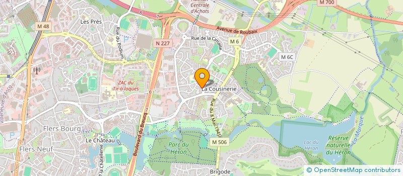 localisation de l'entreprise FOLKMICA  VILLENEUVE-D'ASCQ