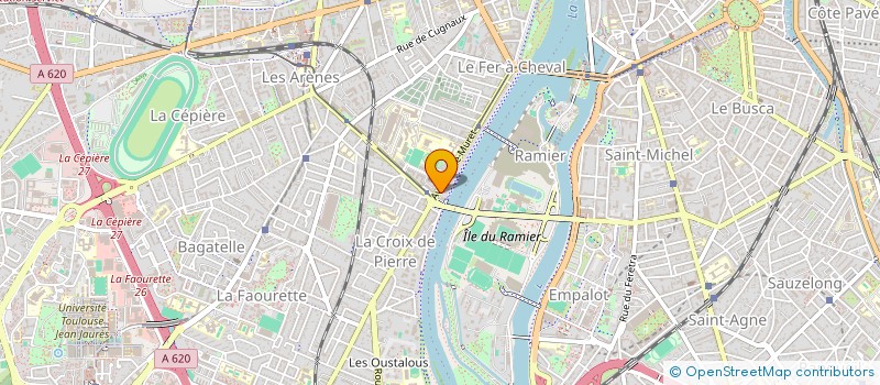 localisation de l'entreprise FOLKS COMMUNICATION à TOULOUSE