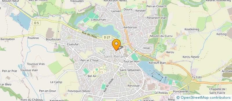 localisation de l'entreprise FOLL-DIS à SAINT-RENAN