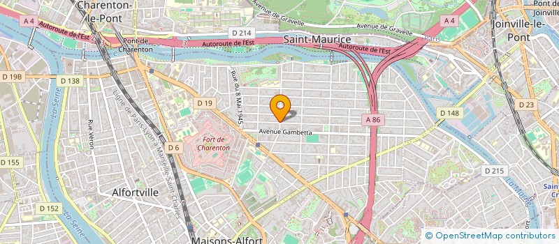 localisation de l'entreprise FOLLAIN ENTRETIEN NETTOYAGE INDUSTRIELS  MAISONS-ALFORT