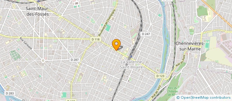 localisation de l'entreprise FOLLDING à SAINT-MAUR-DES-FOSSES