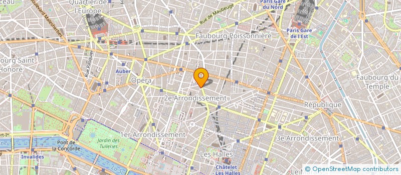 localisation de l'entreprise FOLLE EFFET à PARIS