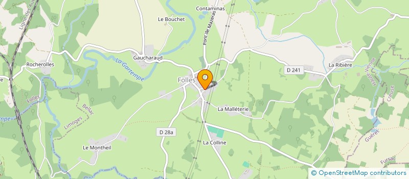 localisation de l'entreprise FOLLES FEST à FOLLES