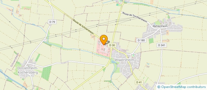 localisation de l'entreprise FOLLES ID  WIWERSHEIM