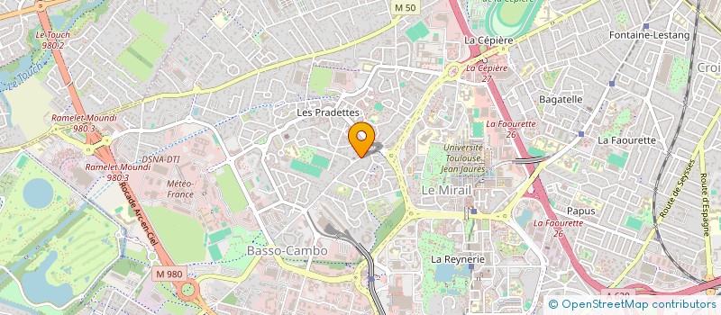 localisation de l'entreprise FOLLES SAISONS  TOULOUSE