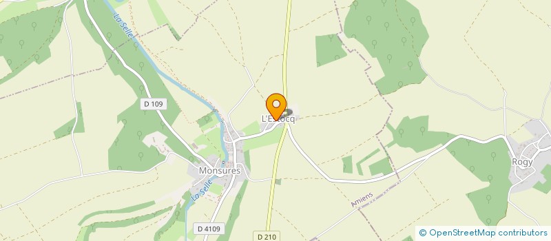 localisation de l'entreprise FOLLET à MONSURES