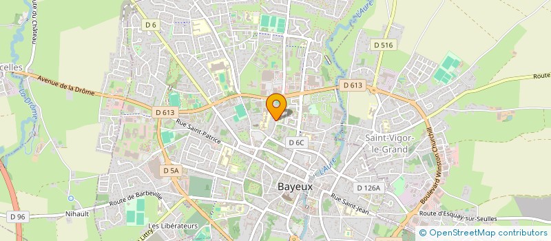localisation de l'entreprise FOLLICULE à BAYEUX